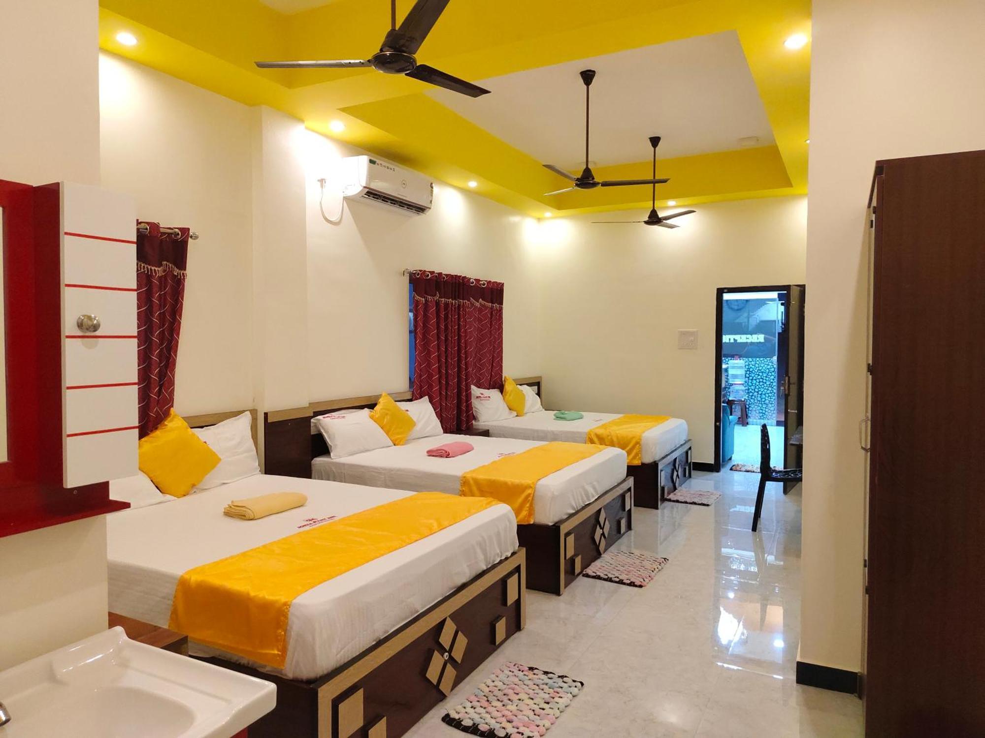 Hotel Sonia Mahi Inn Kanyakumari Rum bild